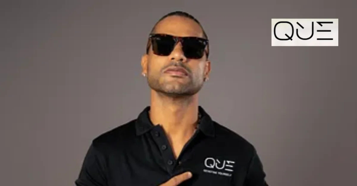 Shikhar Dhawan Ventures into Eyewear: A Stylish Partnership with QUE