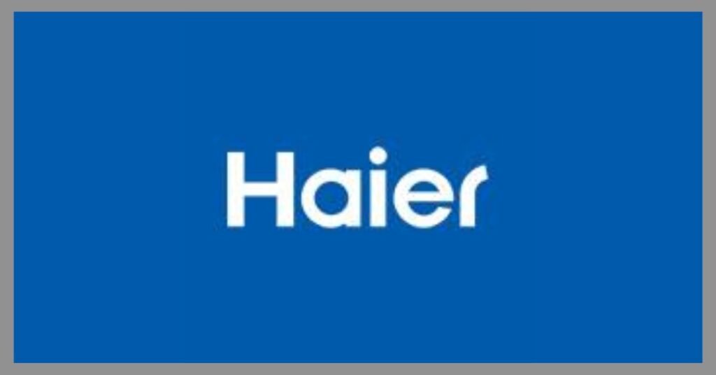 Haier-Top 10 Home Appliance Brands in India