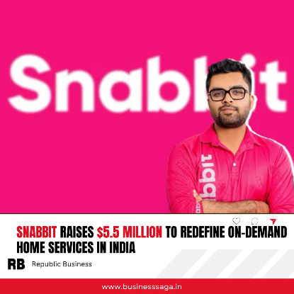 Snabbit Raises $5.5 Million to Redefine On-Demand Home Services in India