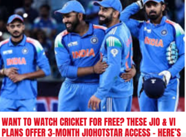 Want To Watch Cricket For Free? These Jio & Vi Plans Offer 3-Month JioHotstar Access – Here’s How It Works