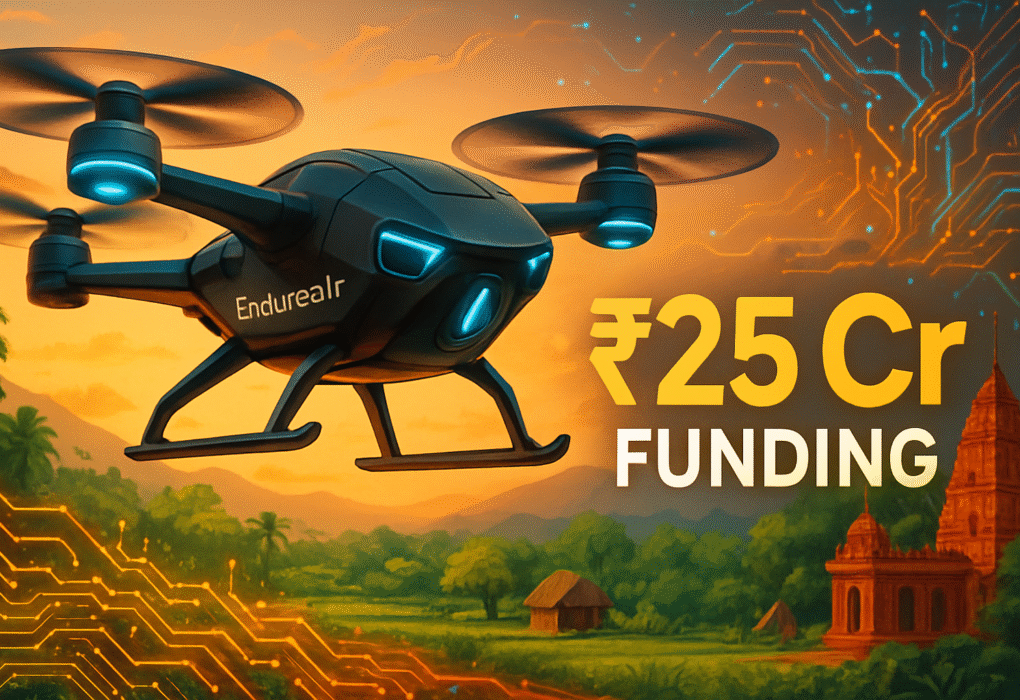 EndureAir Soars High with ₹25 Cr Funding Boost to Pioneer Drone Innovations in India