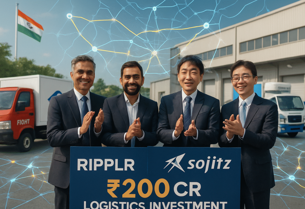 Game-Changing Boost: Ripplr's INR 200 Cr Infusion from Sojitz Fuels Logistics Dominance Amid Soaring Revenues