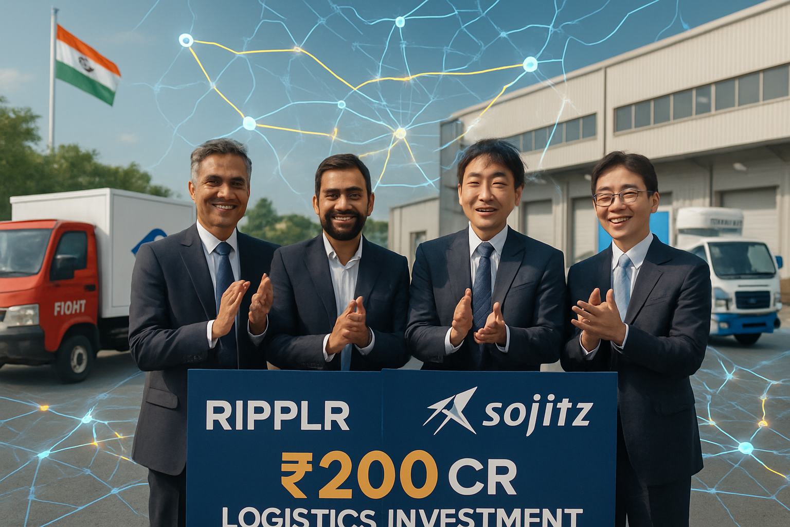 Game-Changing Boost: Ripplr's INR 200 Cr Infusion from Sojitz Fuels Logistics Dominance Amid Soaring Revenues